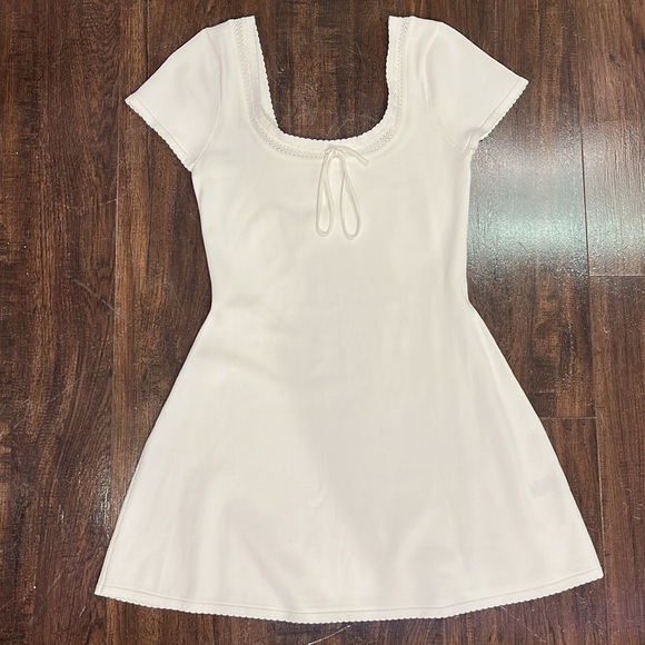 Meshki Georgia Pointelle knit mini dress - Picture 3 of 7